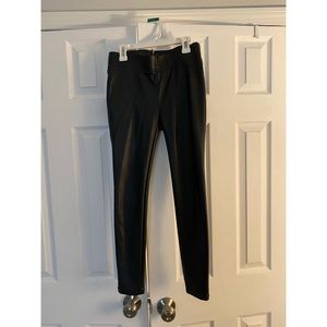 Petite LOFT Faux leather pants